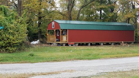 convert metal shed to house|shed to home conversions 16x50.